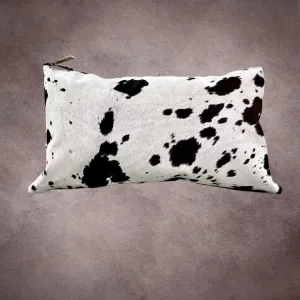 Black and White Cowhide Pillow Cover---PL128