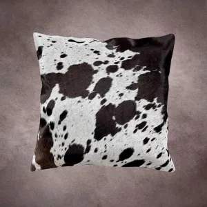 Black and White Cowhide Pillow Cover---PL129