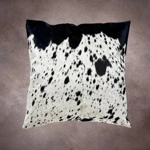 Black and White Cowhide Pillow Cover---PL146