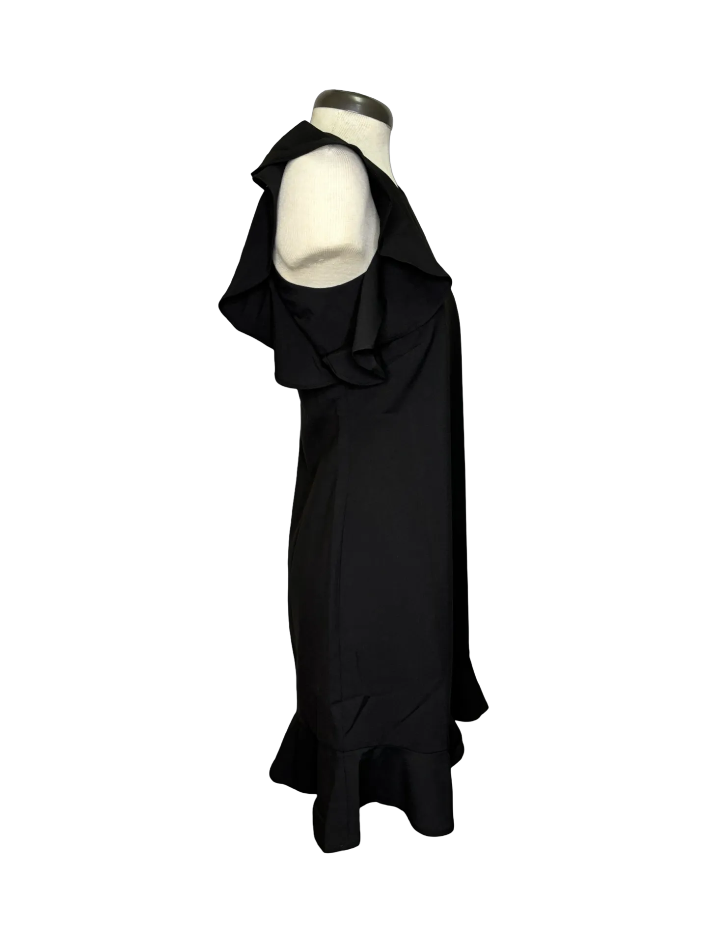 Black Flutter Dress