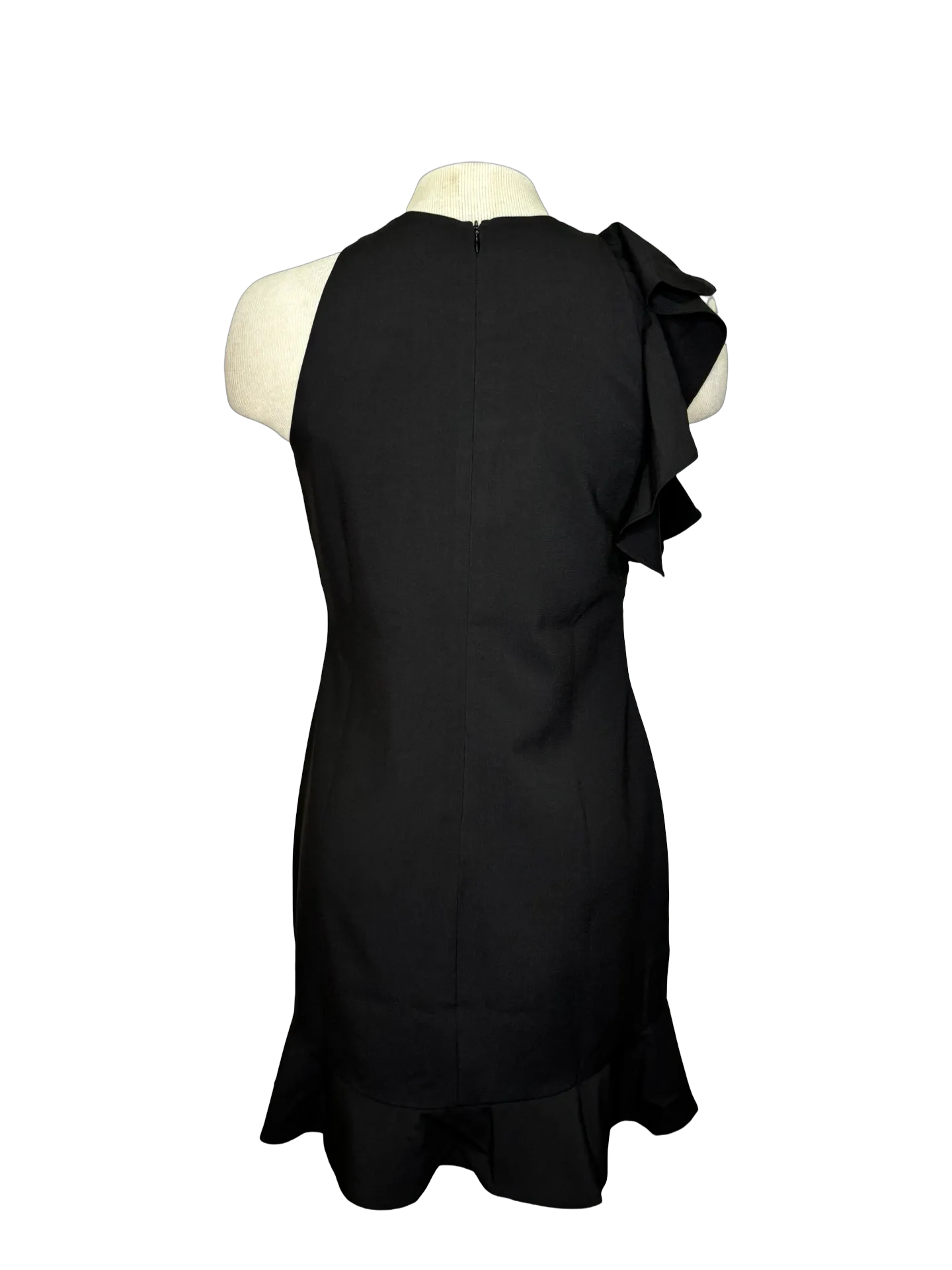 Black Flutter Dress