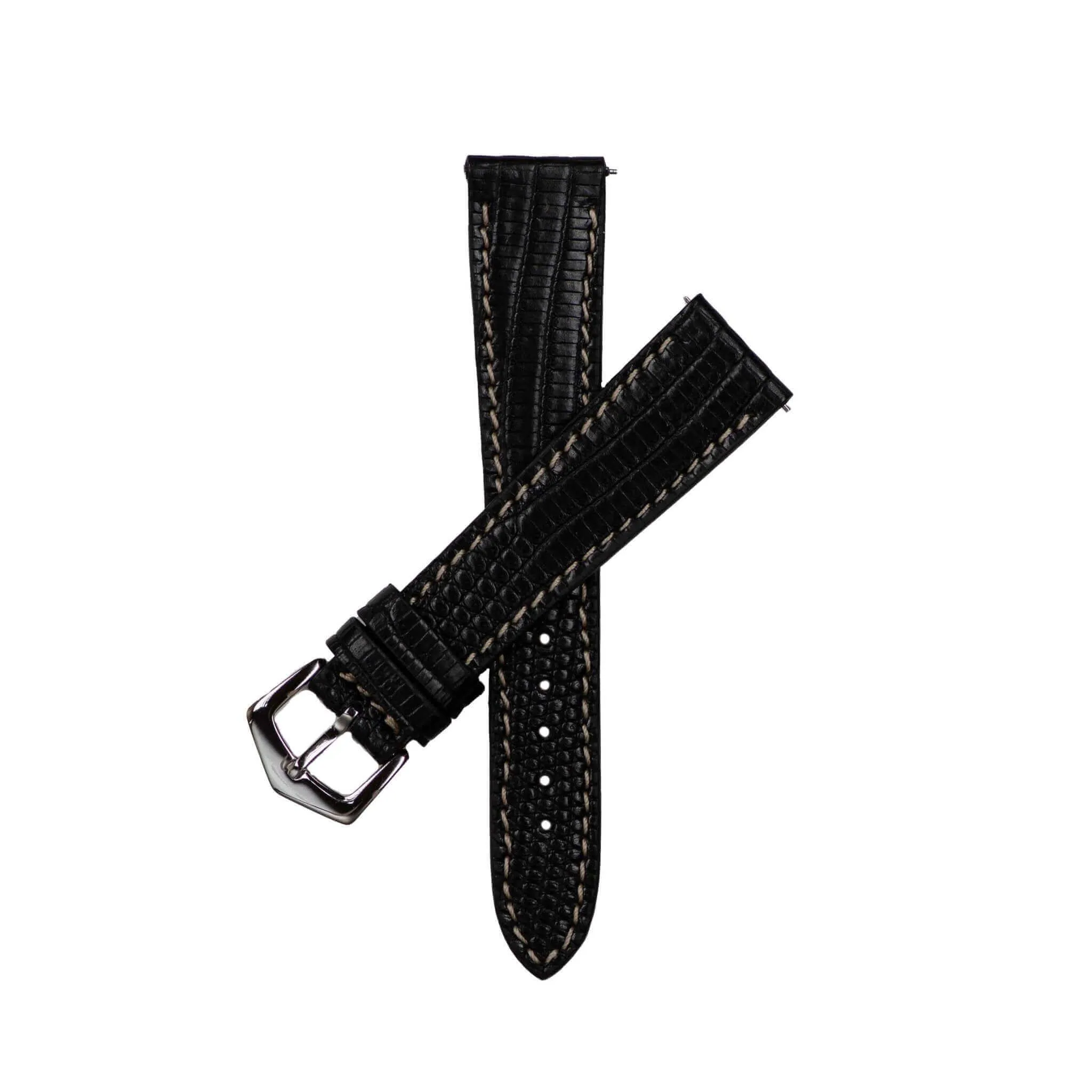 Black Lizard Watch Strap