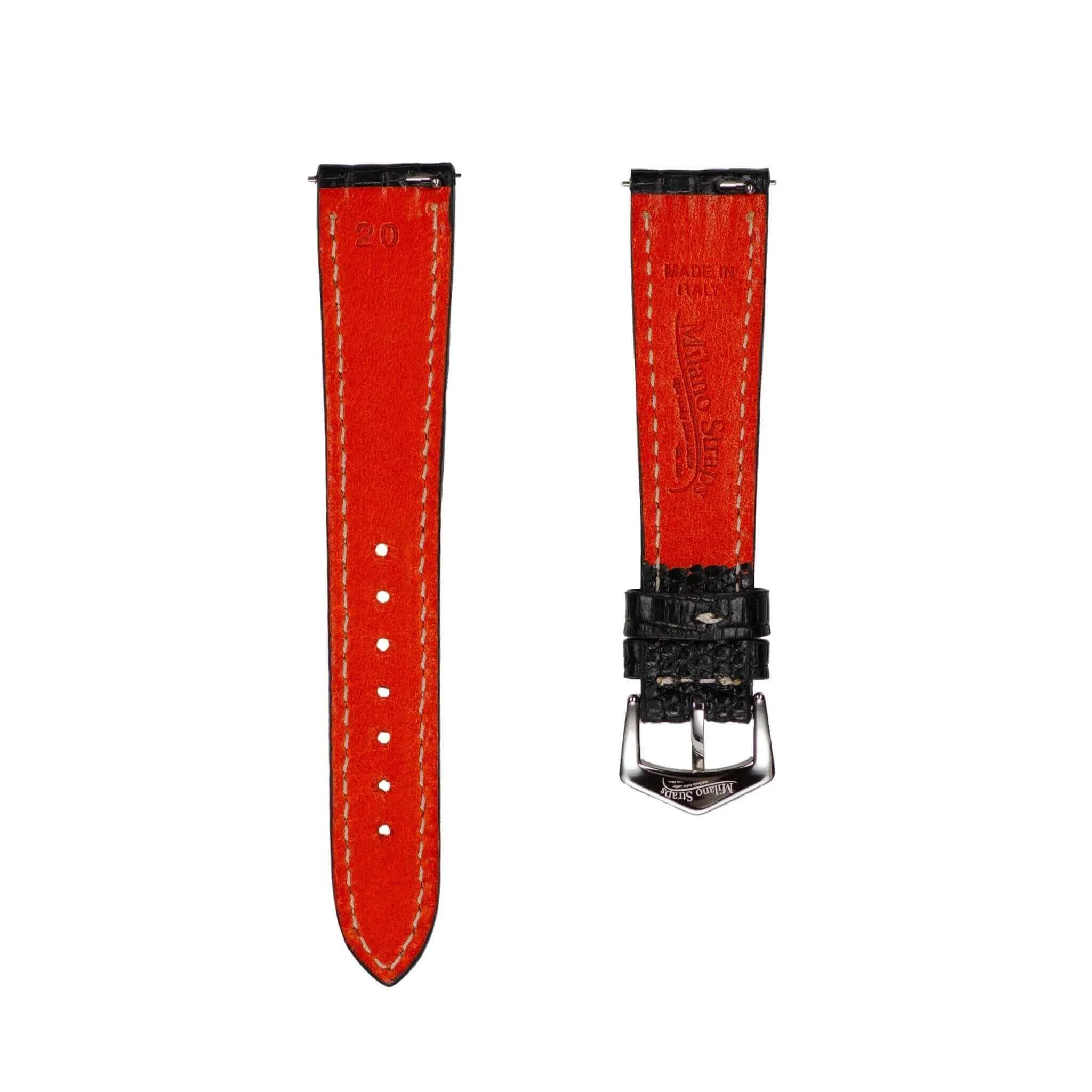 Black Lizard Watch Strap