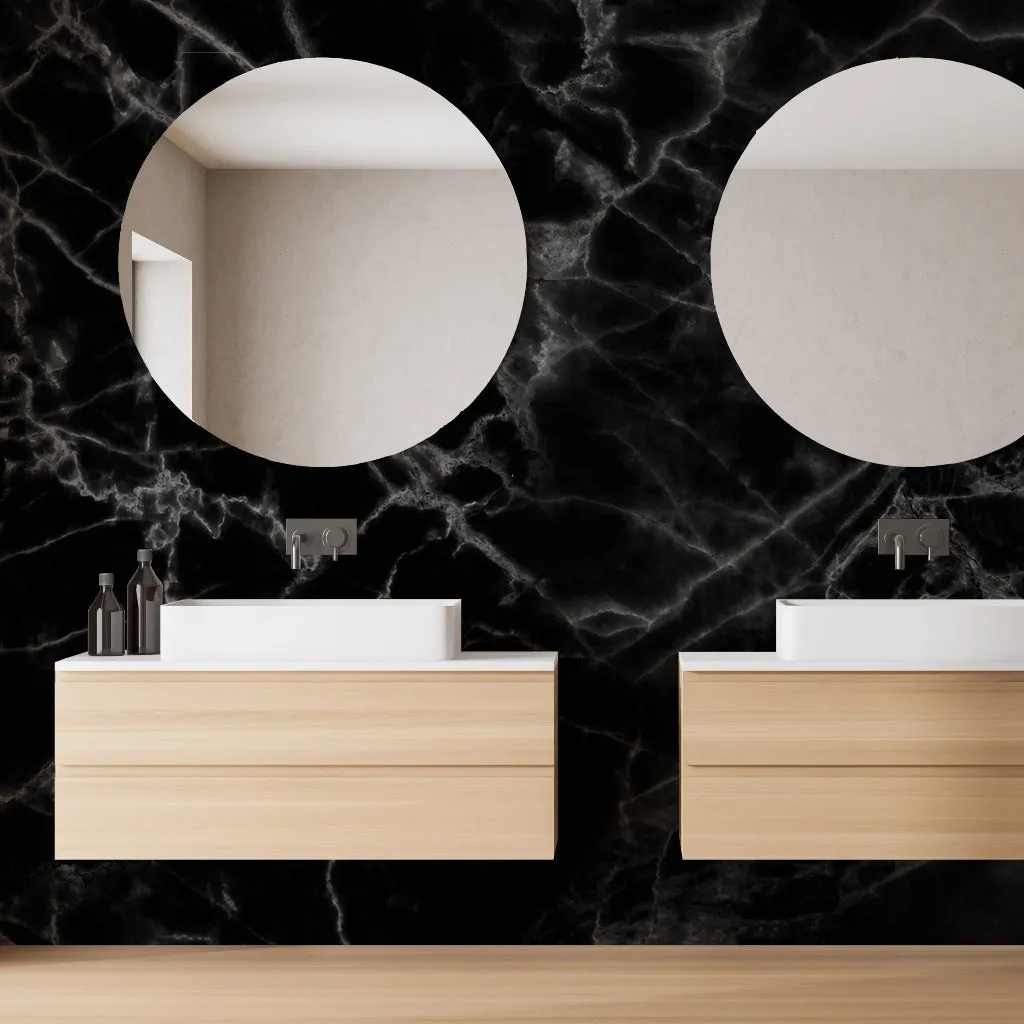 Black Marble Wallpaper Mural