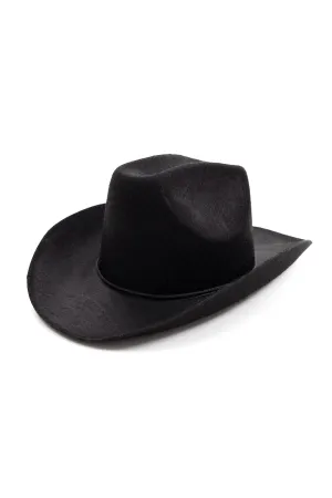 Black Western Hat