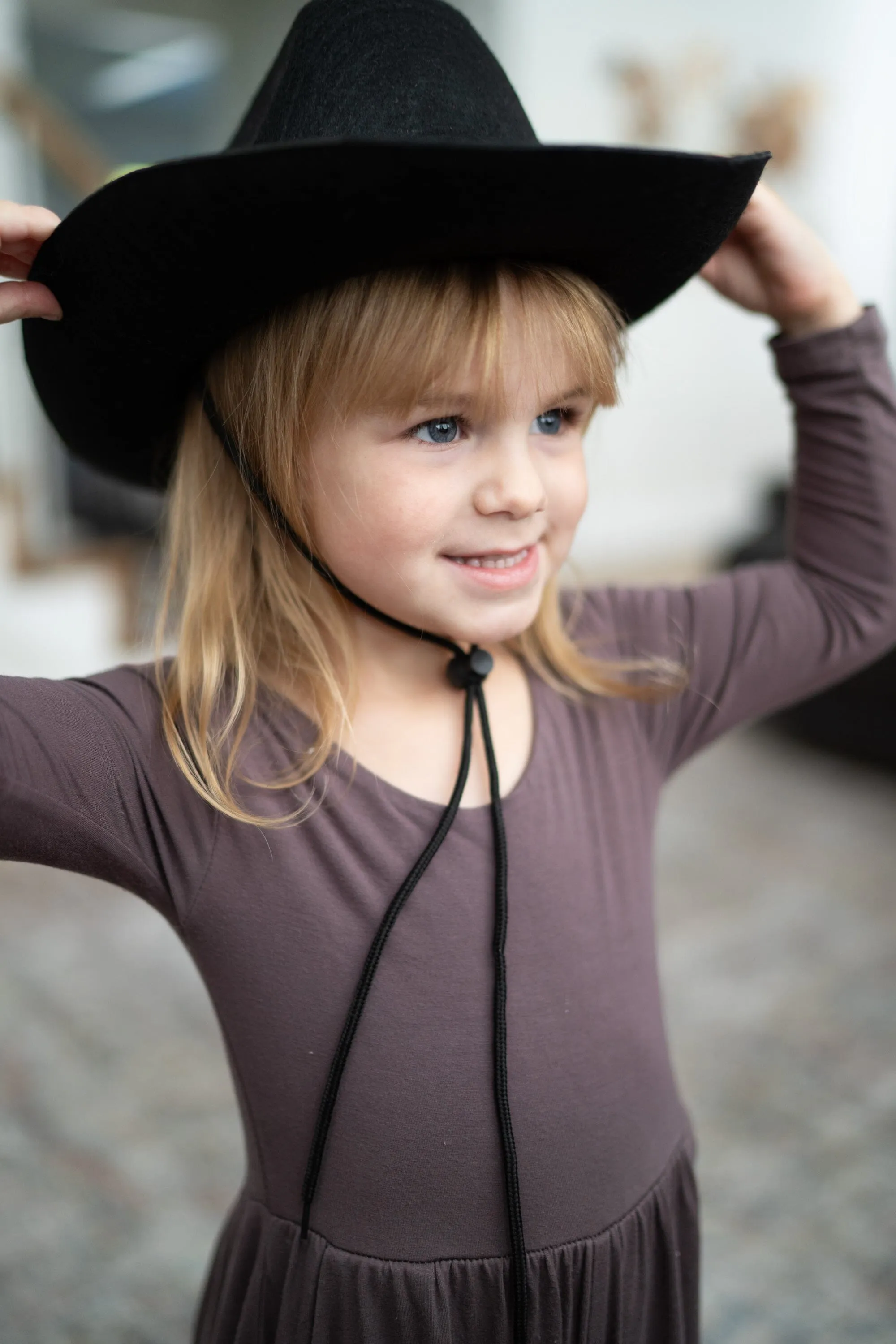 Black Western Hat
