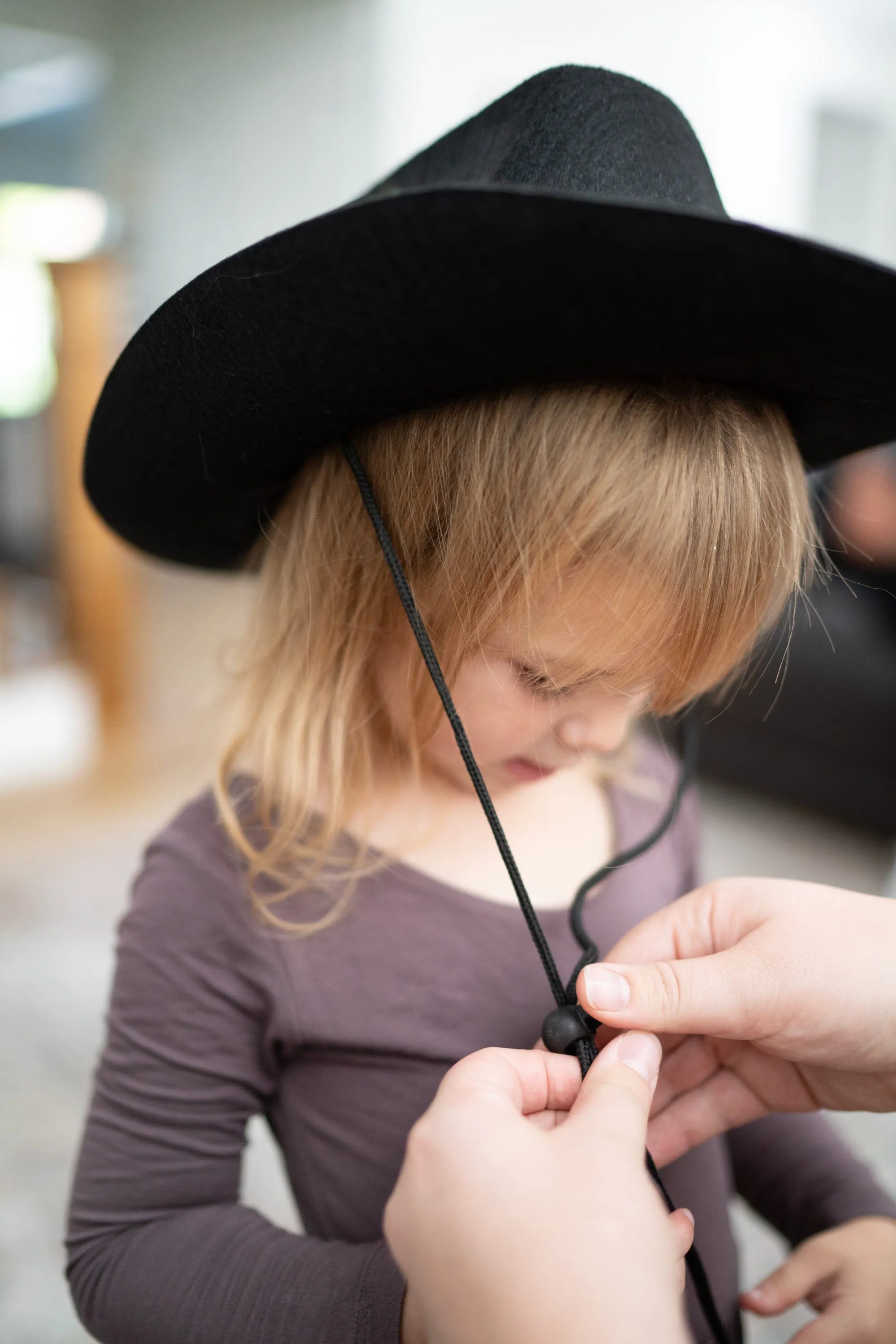 Black Western Hat