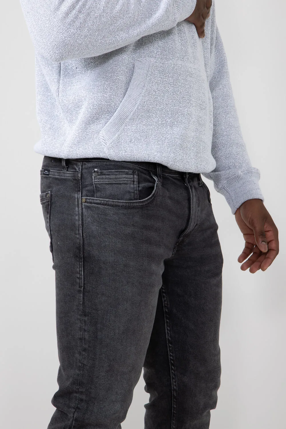 Blend Blizzard Fit Multiflex Stretch Jeans for Men in Grey  | 20714216-200296