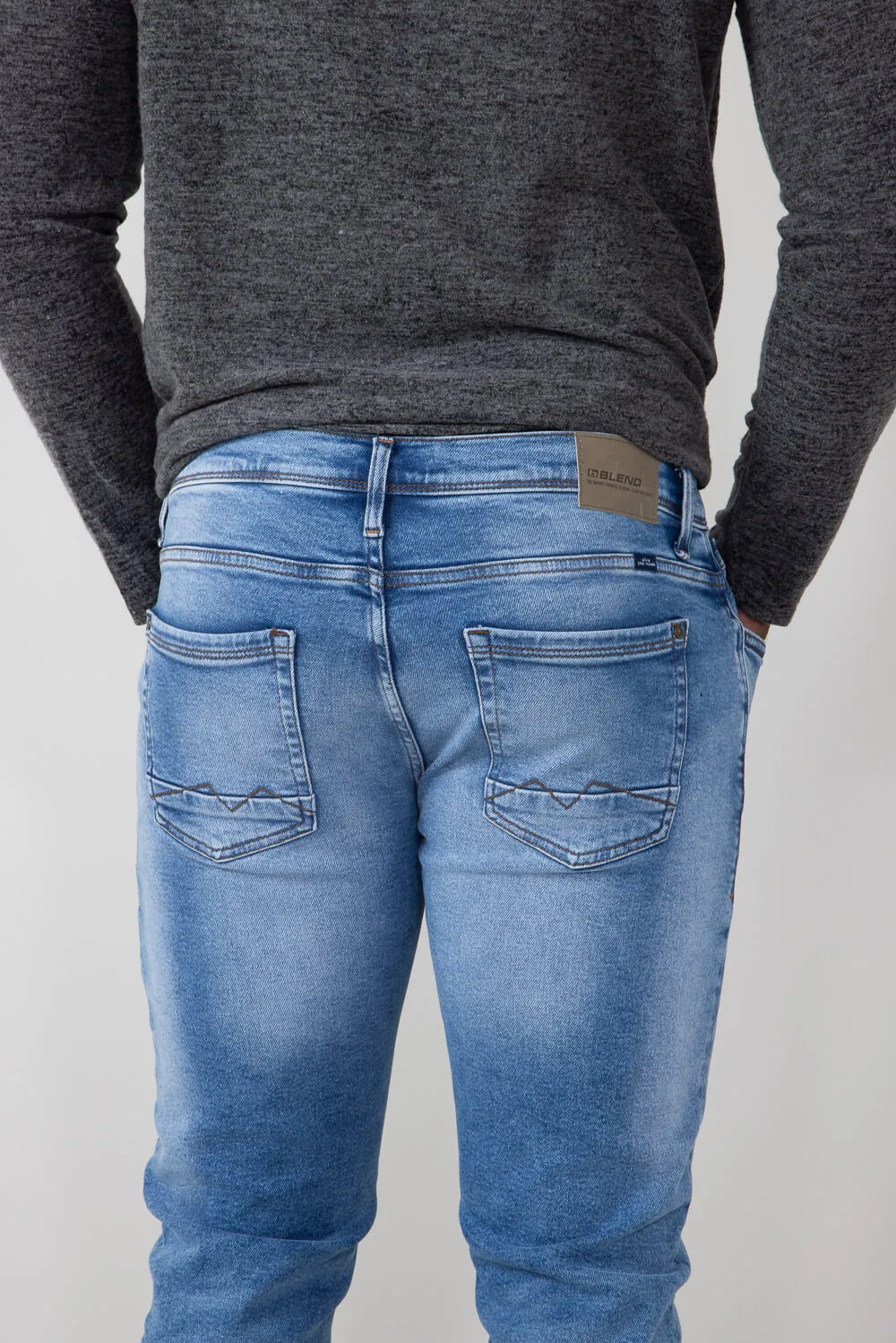 Blend Blizzard Fit Stretch Jeans for Men in Denim | 20714216-200291