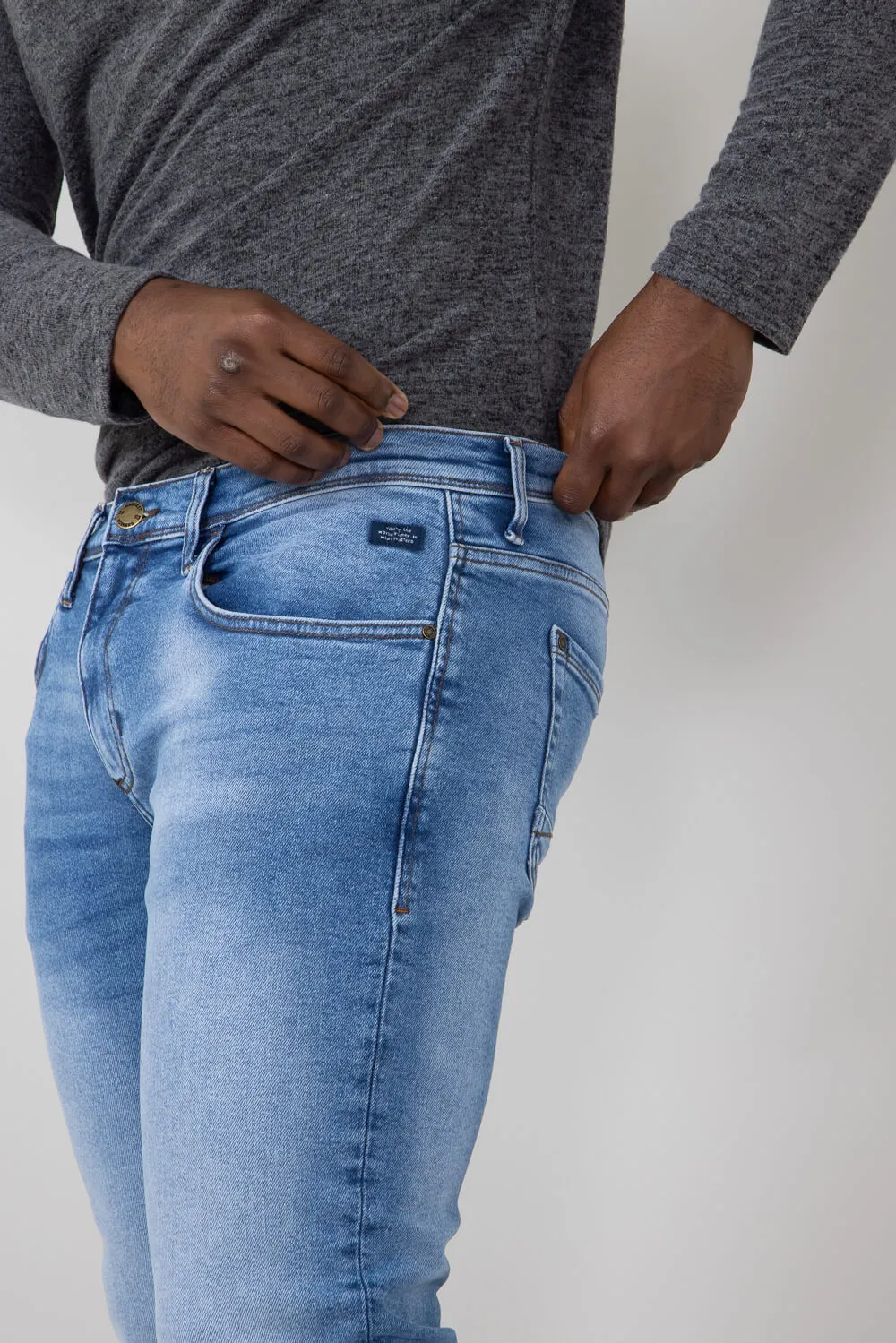 Blend Blizzard Fit Stretch Jeans for Men in Denim | 20714216-200291