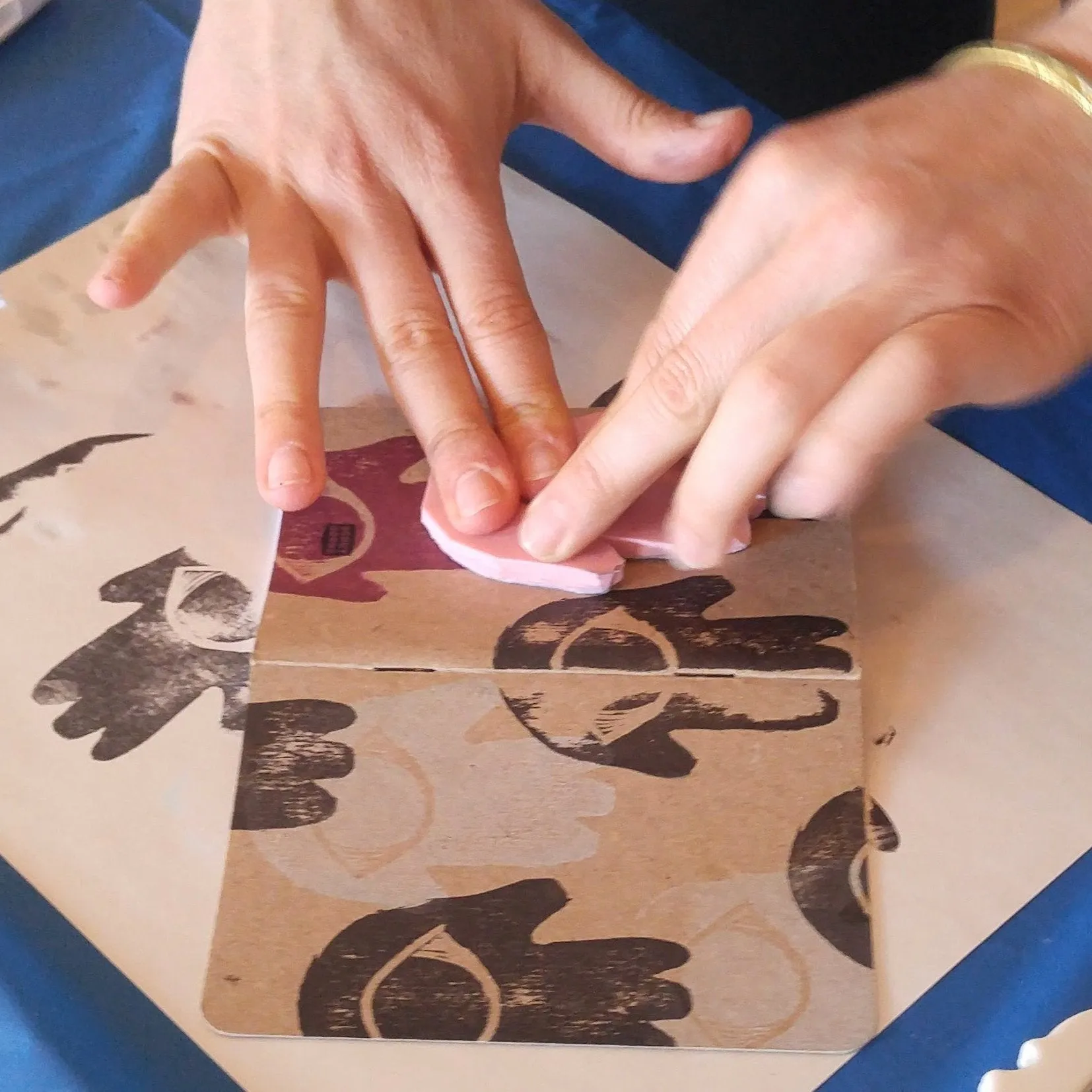 Block Printing Class and Kit