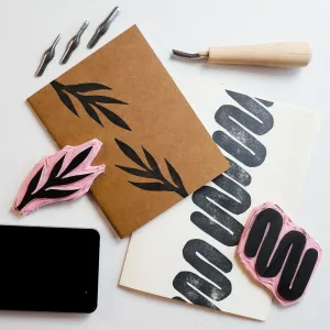 Block Printing Class and Kit