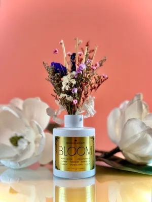 BLOOM | White Floral - Luxury Botanical Reed Diffuser 5oz