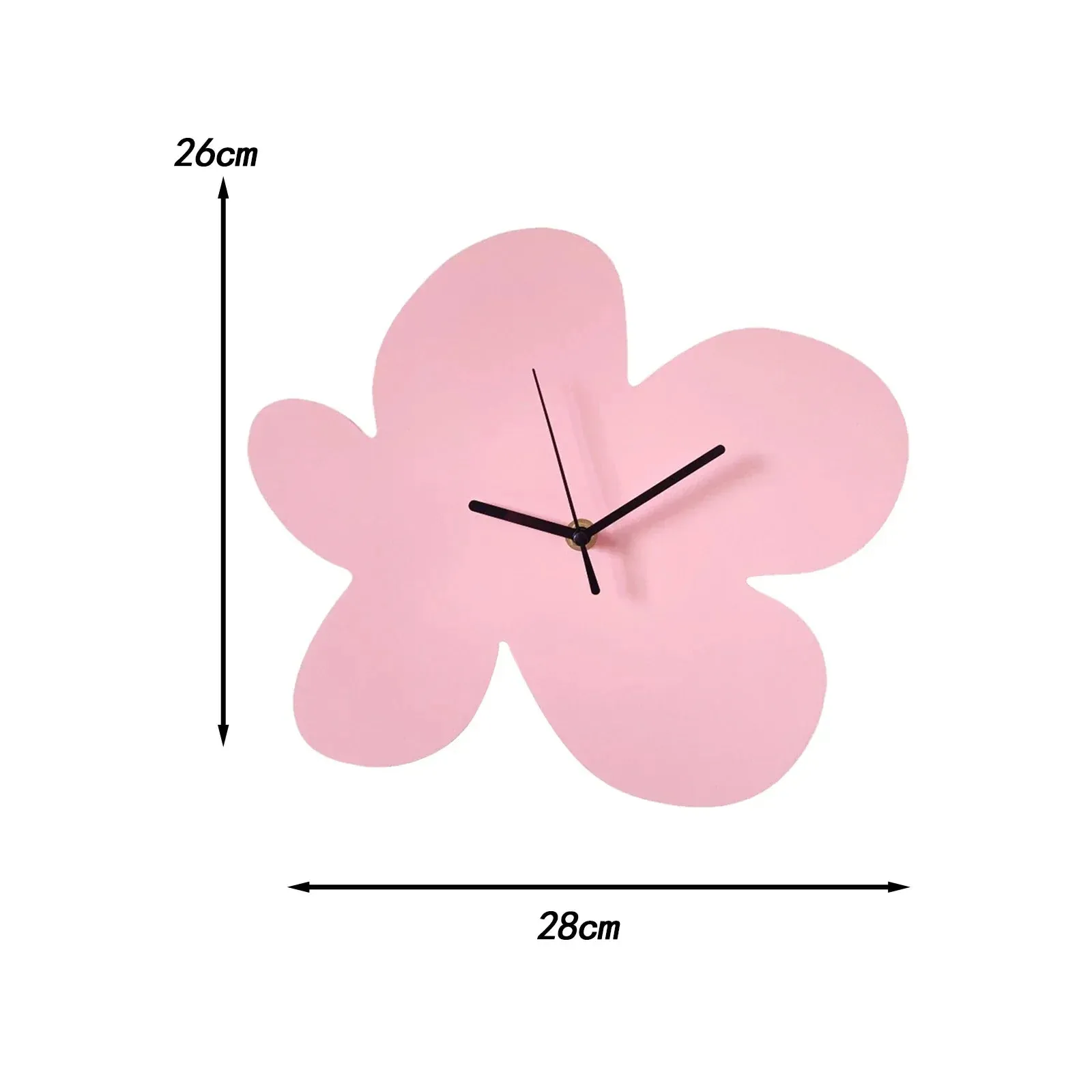 BloomTime | Chic Floral Wall Clock