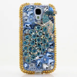 Blue and Brass Peacock Design (style 717)