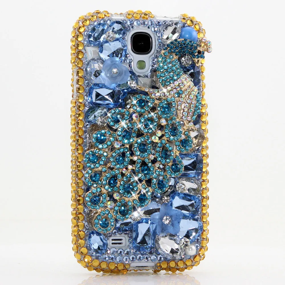 Blue and Brass Peacock Design (style 717)