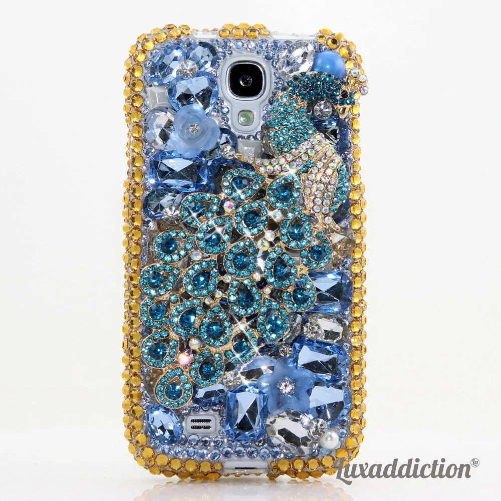 Blue and Brass Peacock Design (style 717)