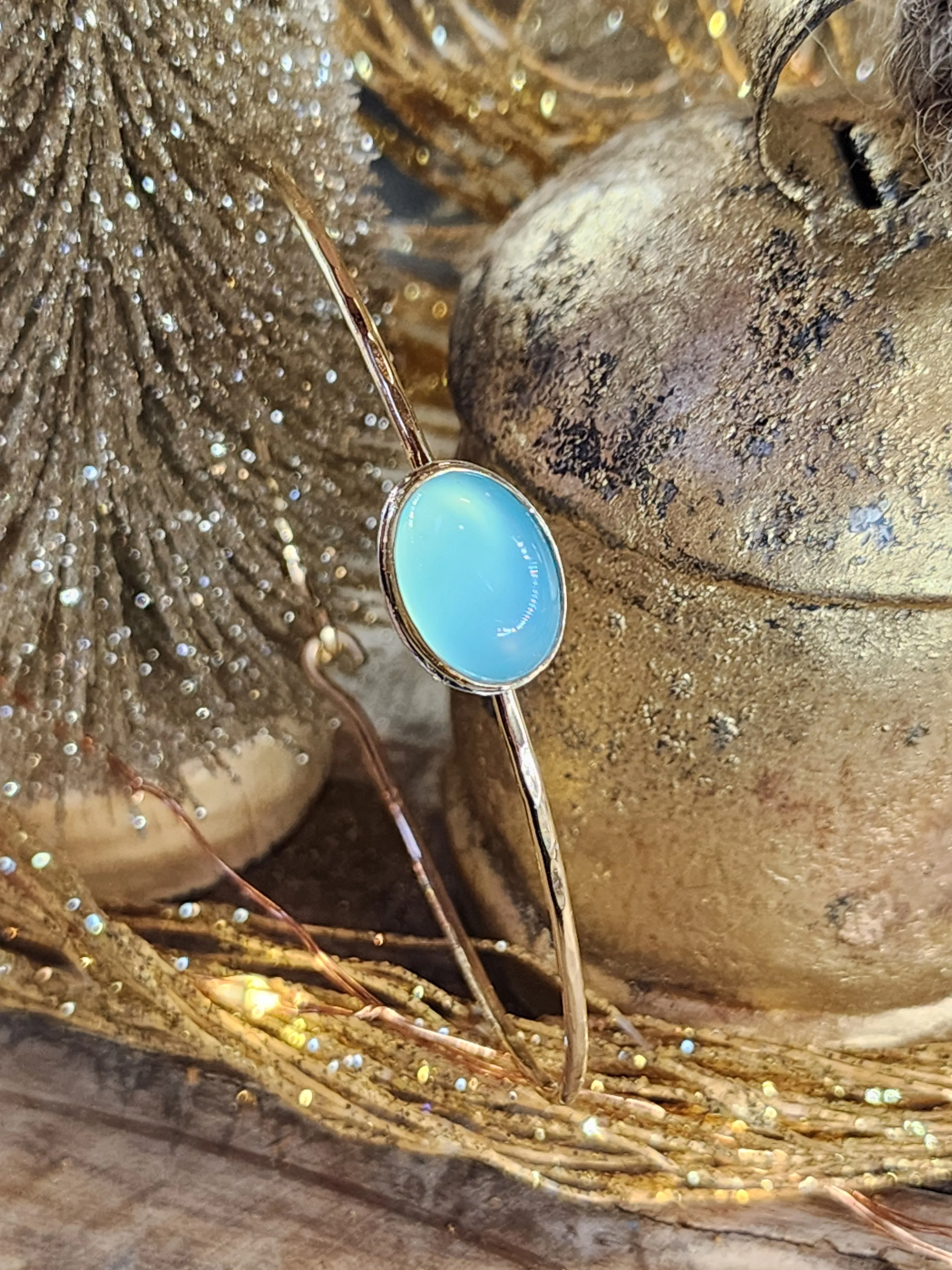 Blue Chalcedony Bracelet