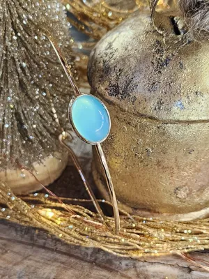 Blue Chalcedony Bracelet