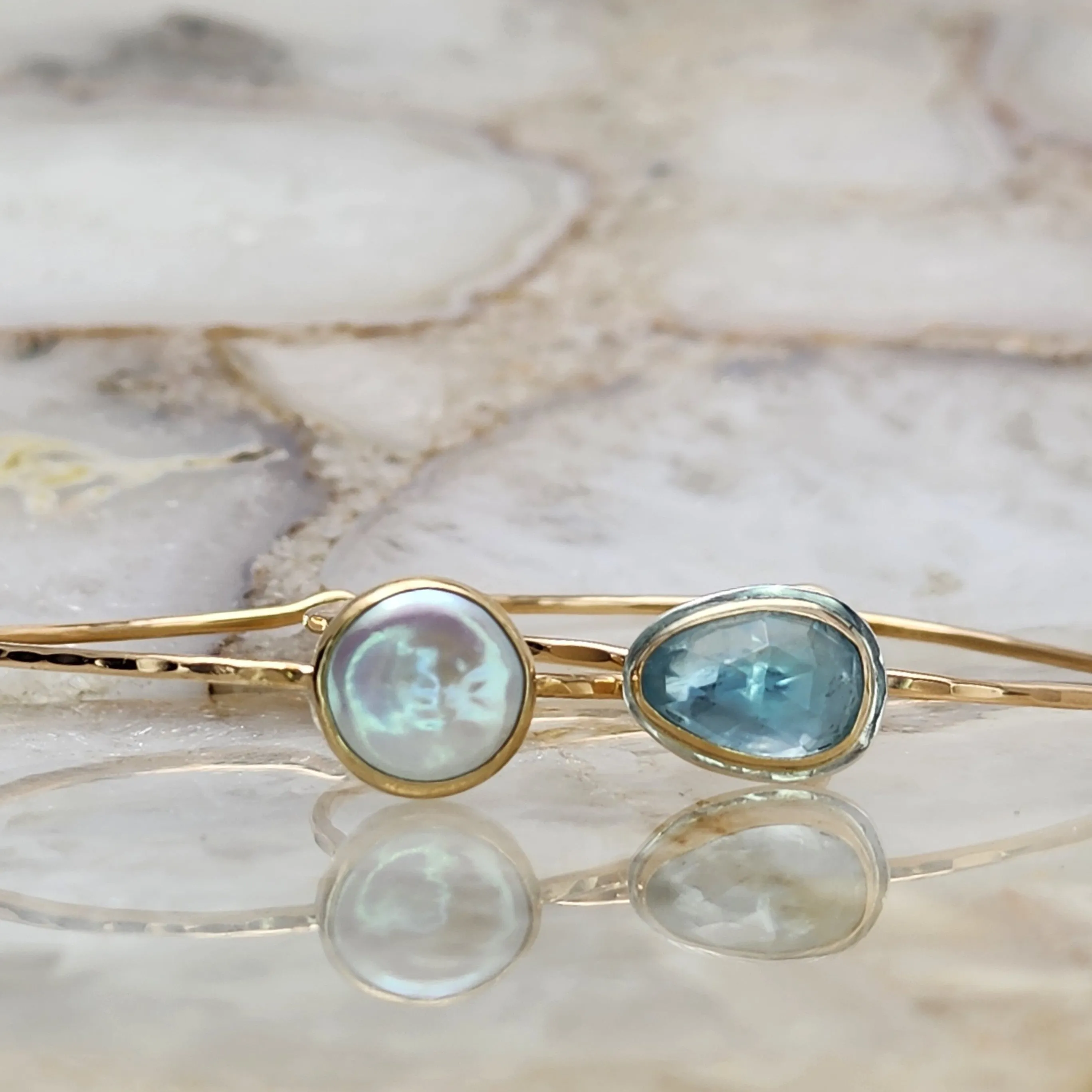 Blue Chalcedony Bracelet