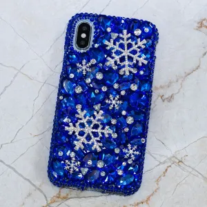 Blue Snowflake Design (style 761)