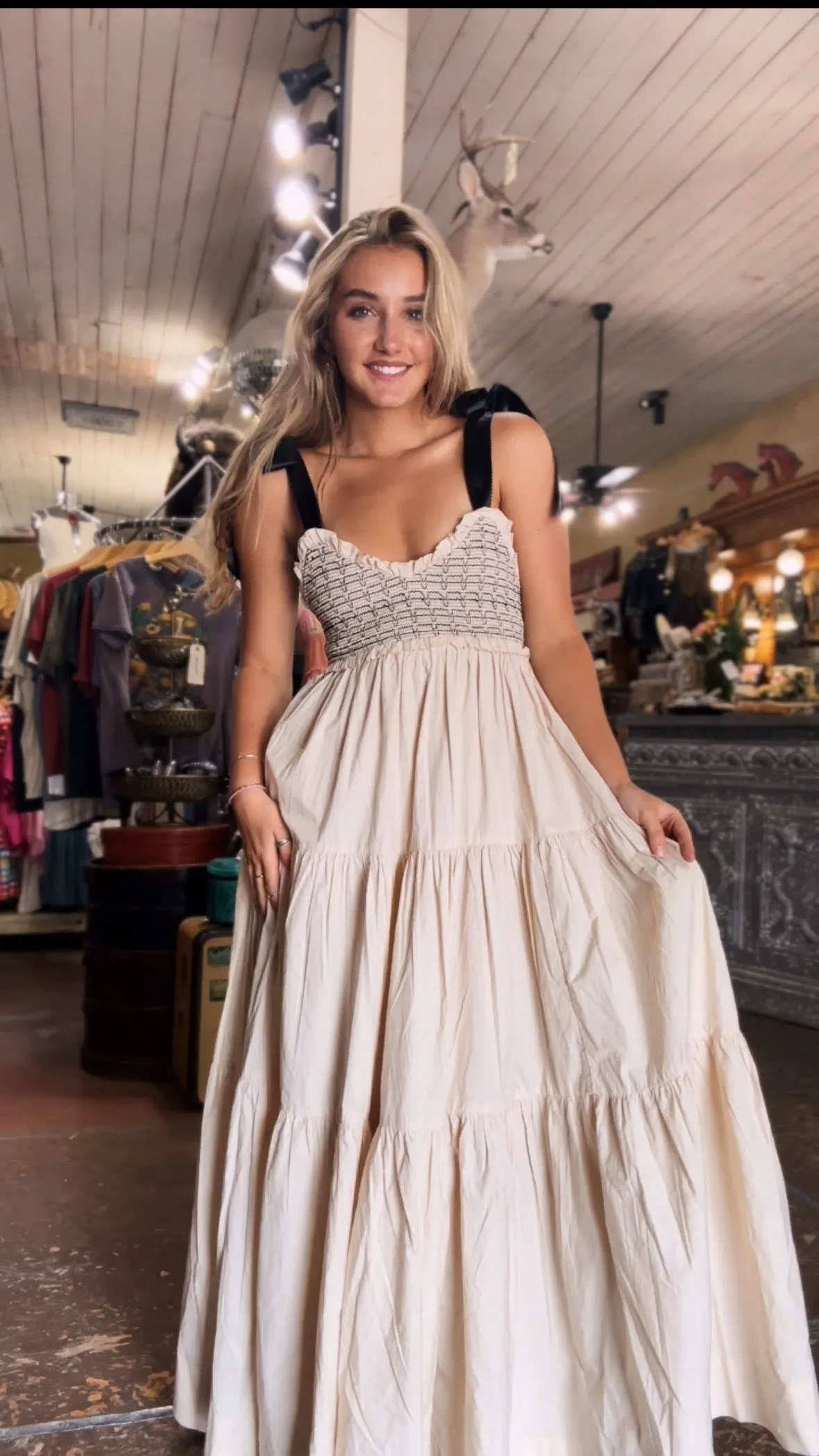 BLUEBELL SOLID MAXI DRESS