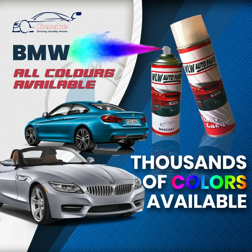 Bmw Aerosol Spray Can Paint 1, 2, 3, 4, 5, 6, 7, 8 Series, Z3, Z4 | All Colours