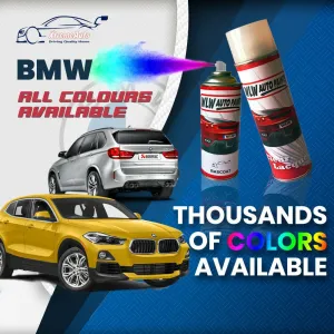 Bmw Aerosol Spray Can Paint X1, X2, X3, X4, X5, X6, X7, X8 M Sport | All Colours