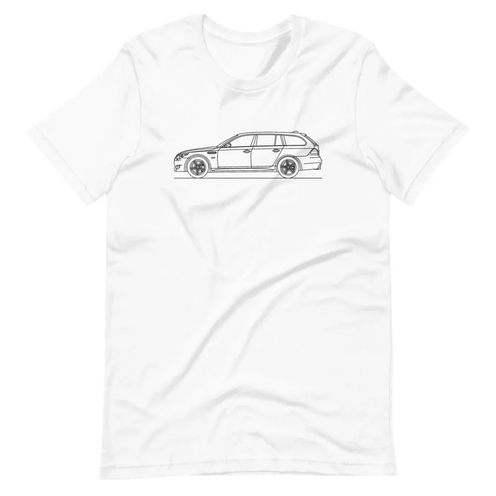 BMW E61 M5 Touring silhouette T-shirt