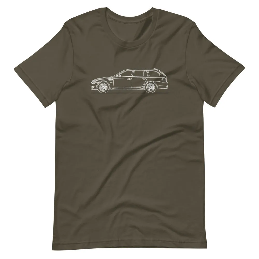 BMW E61 M5 Touring silhouette T-shirt