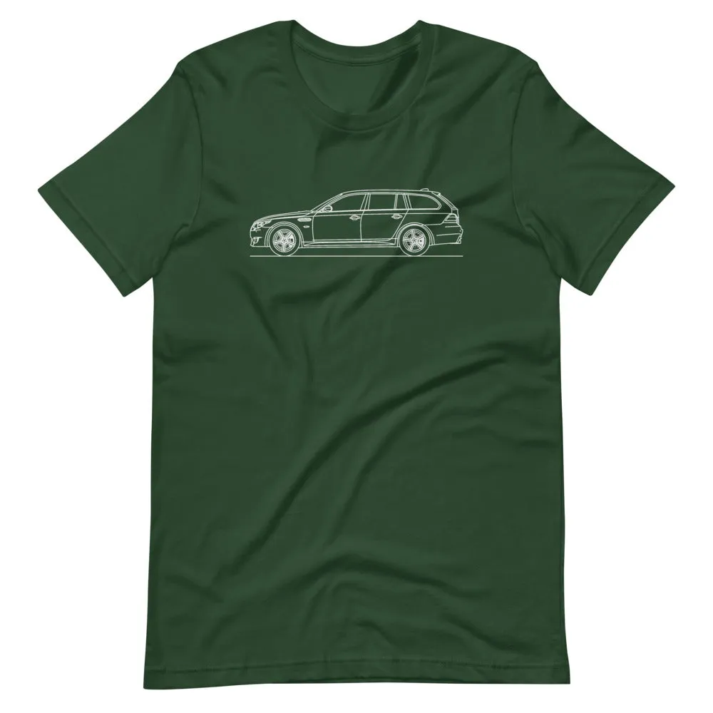 BMW E61 M5 Touring silhouette T-shirt