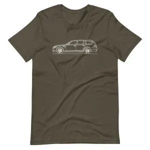 BMW E61 M5 Touring silhouette T-shirt