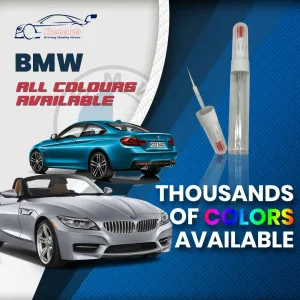 Bmw Needle Touch Up Paint 1, 2, 3, 4, 5, 6, 7, 8 Series, Coupe, Z4 | All Colours