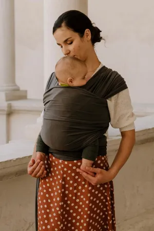 Boba Classic Baby Wrap Organic Dark Gray
