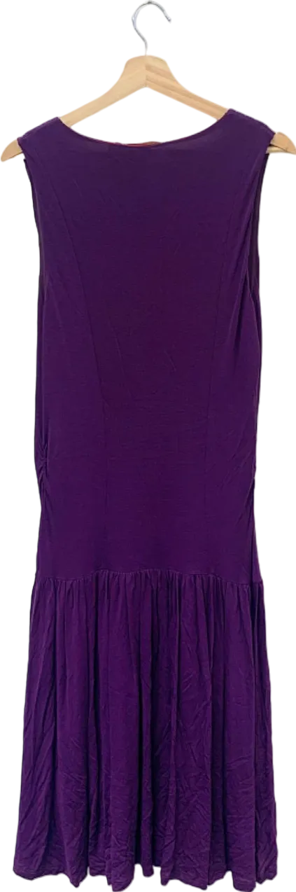Boden Blackcurrant Briget Dress Summer UK 8 Long