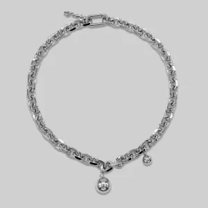 Bold Chain Ball Necklace
