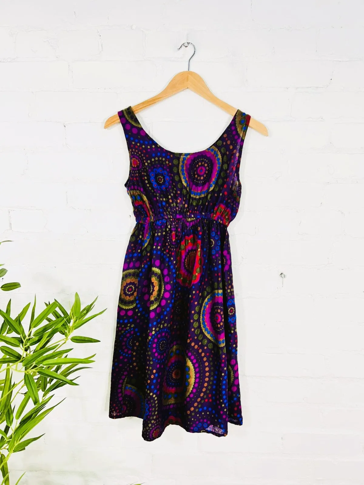 Bold Print Mini Dress