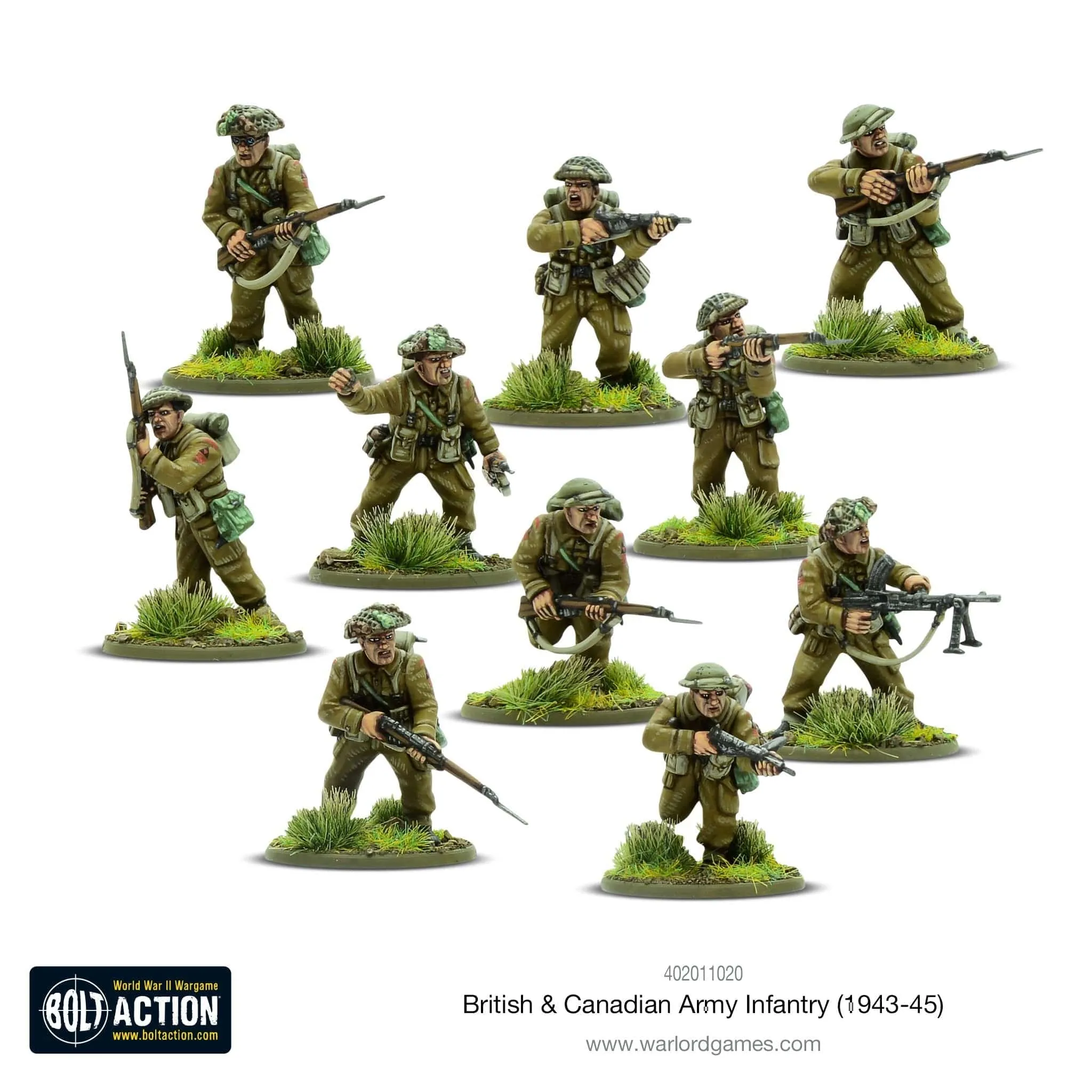 Bolt Action British & Canadian Army Infantry (1943-45)