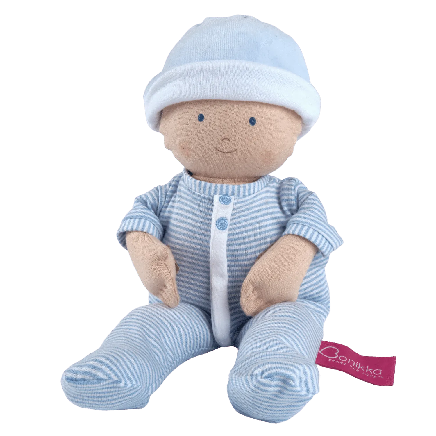 Bonikka Blue Baby Boy Soft Doll