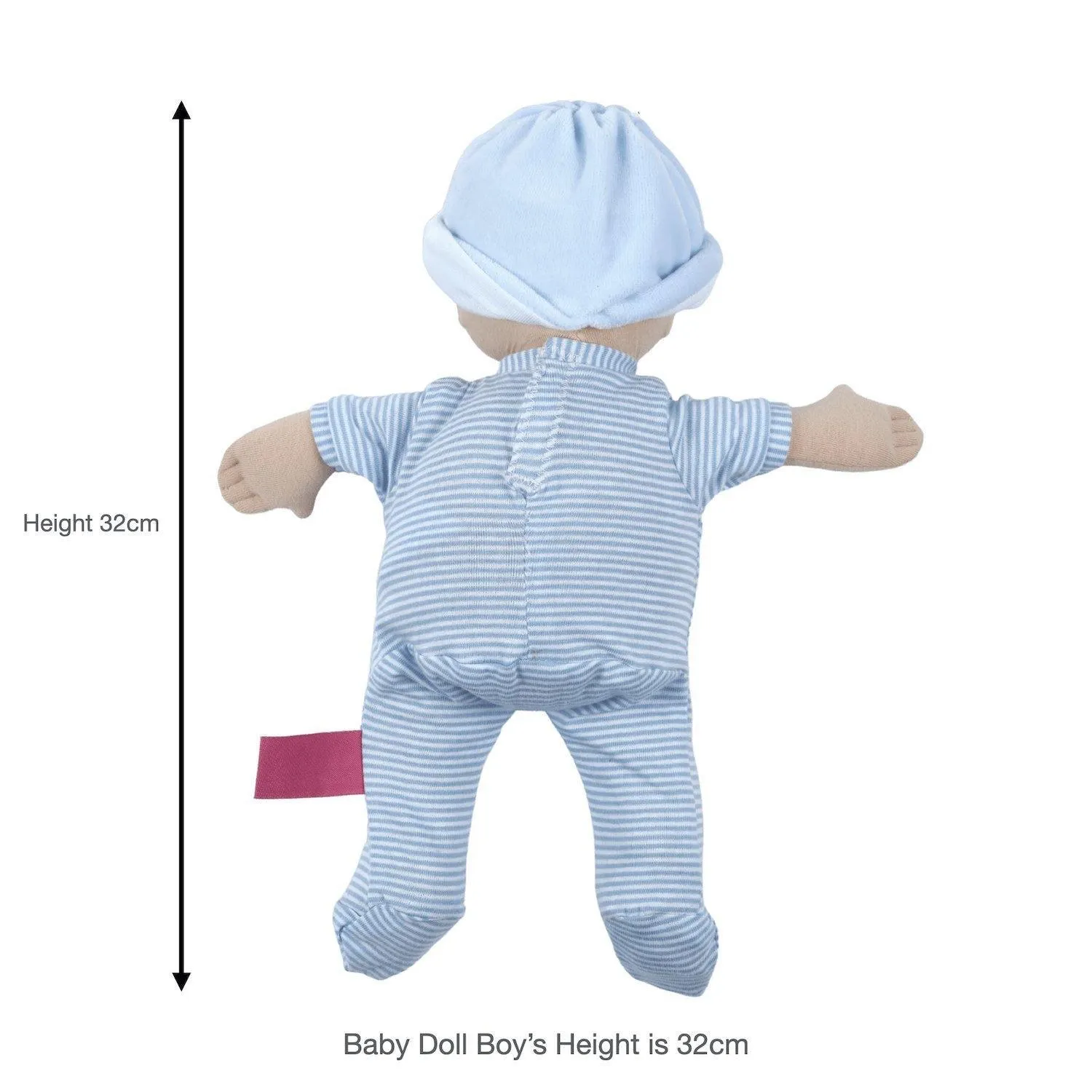 Bonikka Blue Baby Boy Soft Doll