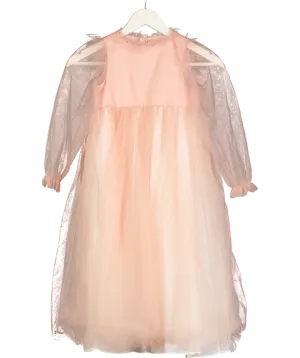 Bonpoint Pink Dalia Tulle Dress 8 Years
