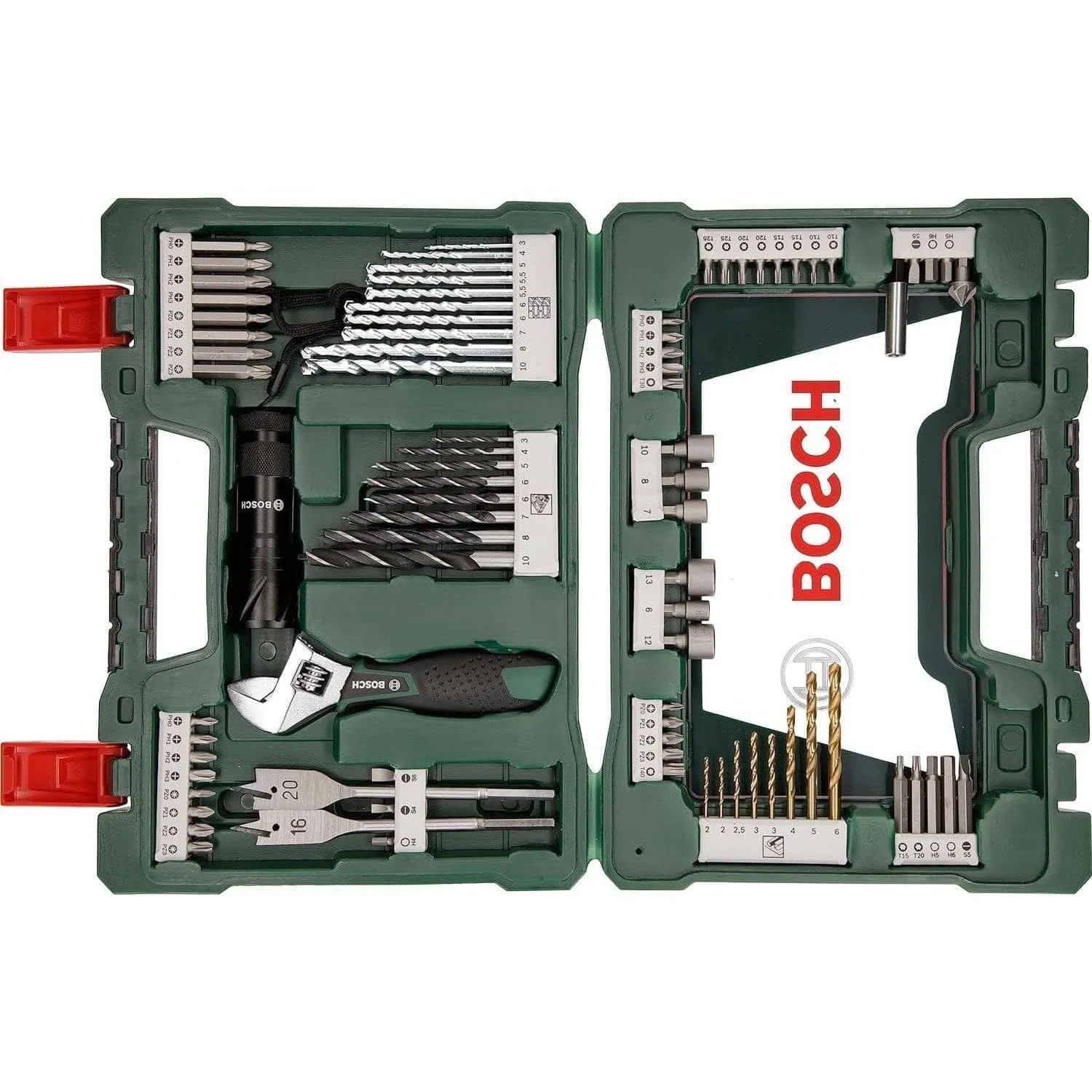 Bosch 83 Pieces Titanium Drill and Screwdriver Bit Set - 2607017403