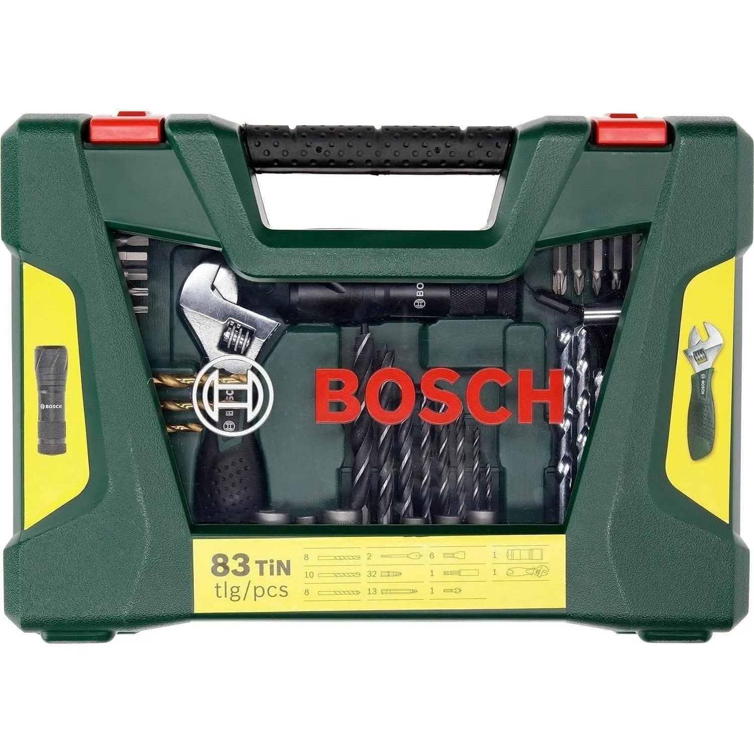 Bosch 83 Pieces Titanium Drill and Screwdriver Bit Set - 2607017403