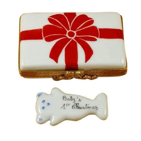[Brand Name] Baby's First Christmas Gift - Blue