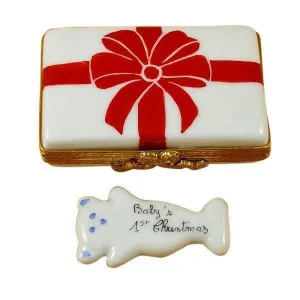 [Brand Name] Baby's First Christmas Gift - Blue