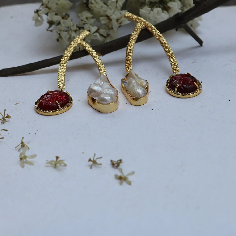 Brass Earring