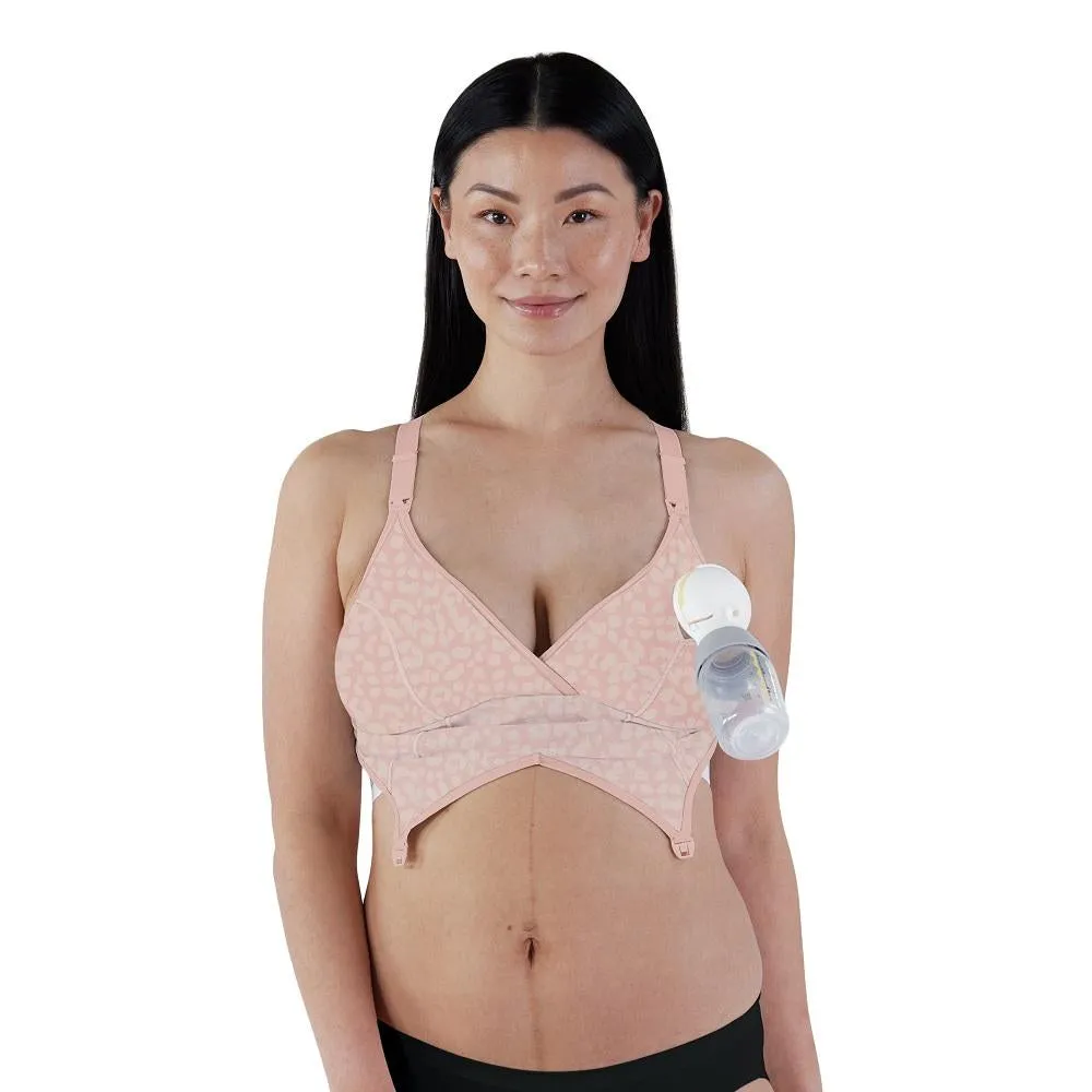 Bravado Original Pumping & Nursing Bra 2.0 (Pink Leopard)