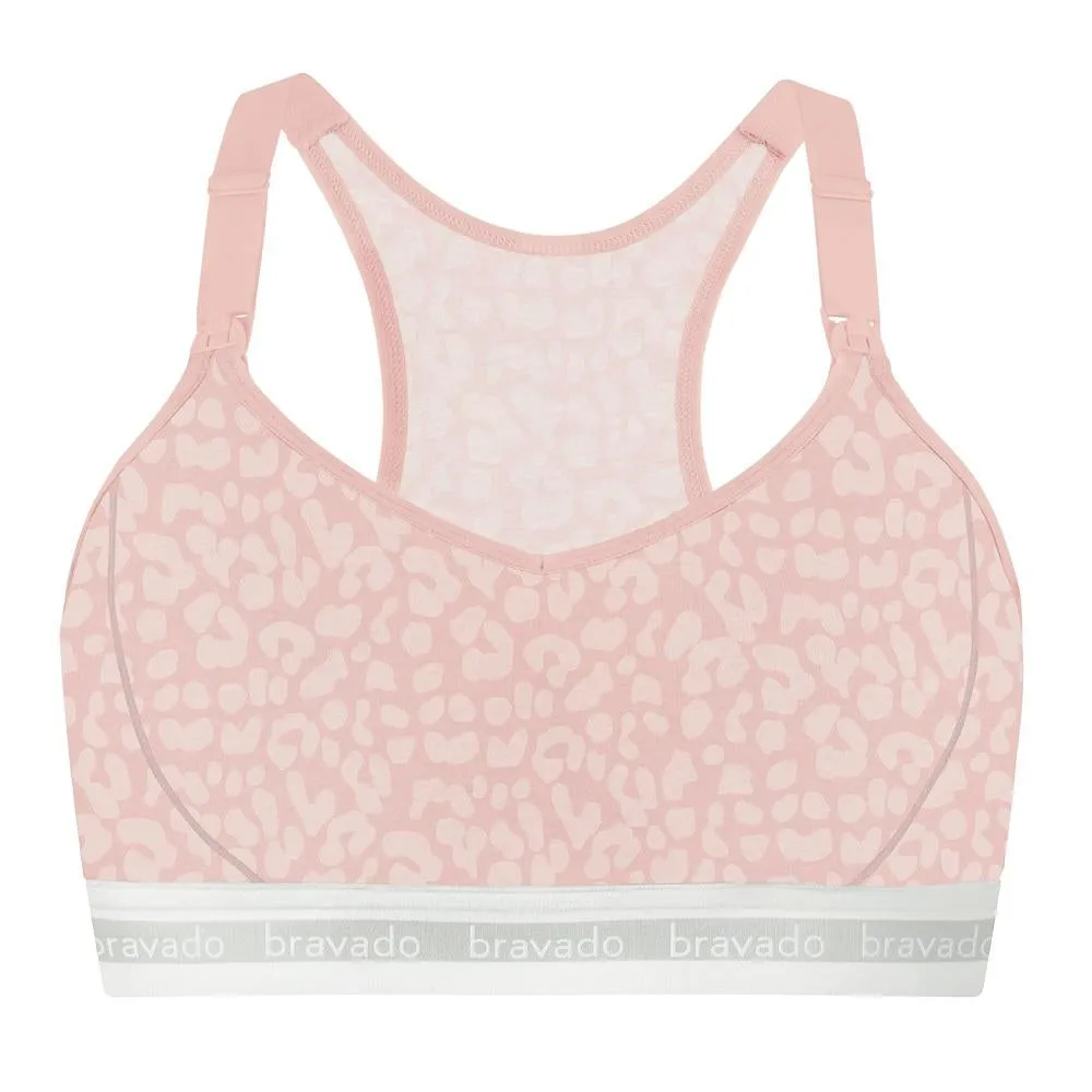 Bravado Original Pumping & Nursing Bra 2.0 (Pink Leopard)