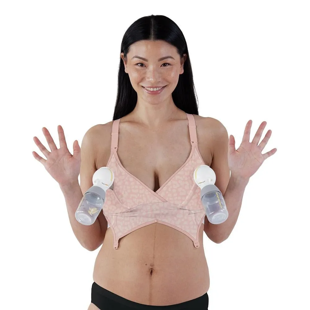 Bravado Original Pumping & Nursing Bra 2.0 (Pink Leopard)