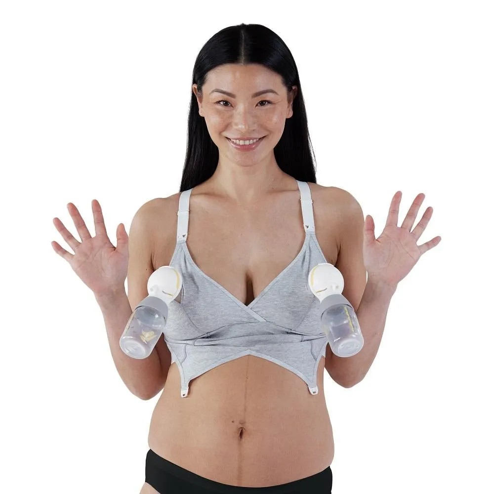 Bravado Original Pumping & Nursing Full Cup Bra 2.0 (Dove Heather)